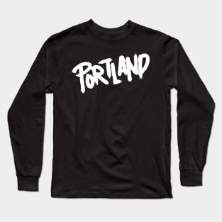 Hello, Portland Long Sleeve T-Shirt